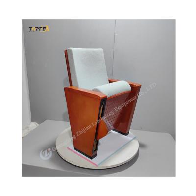 China Sleek And Modern Steel Frame Theater Chair With Armrests And Ergonomic Comfort for sale