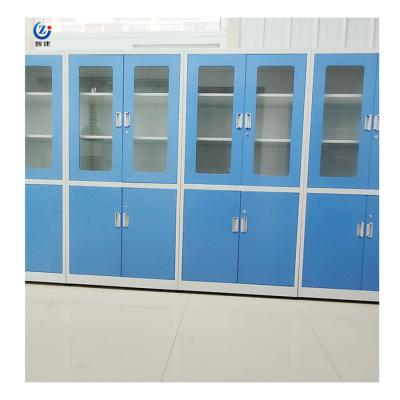 China Customizable Commercial Steel Storage Cabineta / Lab Cabinets With Key Lock Or Free Locking for sale