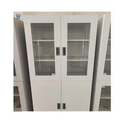 Chine Assembled Steel Lab Furniture Storage Cabinet With Reinforced Doors And Vented Adjustable Shelves à vendre