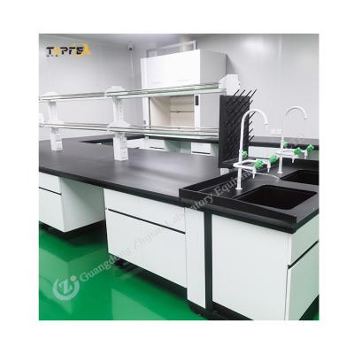 China Customized Lab Tables Work Benches Laboratory Island Bench for sale