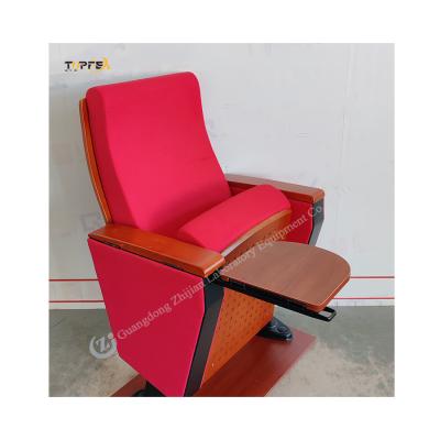 China Black Padded Auditorium Folding Chair Individually Packaged For Easy Handling for sale