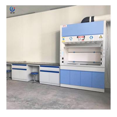 China Steel Fume Hood With Low Noise High Durability Customizable Dimensions for sale