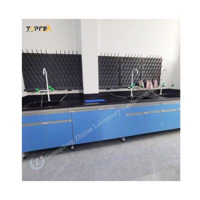 China High Durability Lab Wall Bench Length*W750*H850mm Or Customizable Space-Saving Design for sale