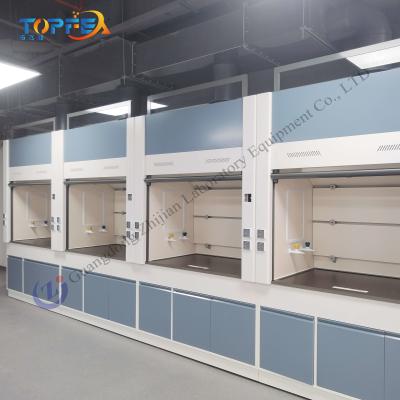 Chine Chemical Hazard Protection Steel Fume Hood with High Airflow LED Lighting and Optional Fan à vendre