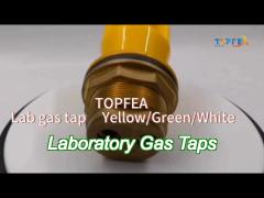 Rust Resistant Laboratory Gas Taps Valves With Epoxy Resin Surface