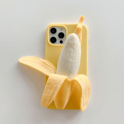 China Airpod Shockproof Case Mobile Phone Accessories Simulated Banana For iphone 8 8 x plus Xr XS max 11 11 PRO 11 PRO max 12 12 PRO for sale