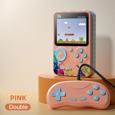 China 2021 Portable Kids Mini Handheld Game Player Colorful Classic Retro Element 500 Games G5 3.0