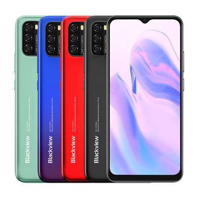 China Mobile Dual SIM Card Quadruple Cameras Support Face ID Android 11 Back Mobile Phone Smartphone 2021 New Blackview A70 for sale