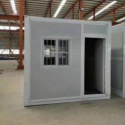 China Modern Cheap Foldable Prefab 20FT Flat Pack Prefab Folding Container House For Sale for sale