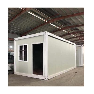 China Modern Wholesale Cheap Price Galvanized Steel Frame Portable Flat Pack Container House For Sale for sale