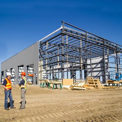 China Lightweight Steel Workshop Steel Structure Warehouse Steel Construction Steel Structure Building for sale