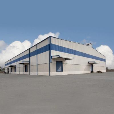 China Prefab Light Steel Structure Fabricating Workshop Steel Construction Workshop For Warehouse Building for sale