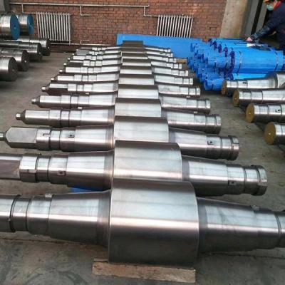 China gray iron & Ductile Iron Casting & All Kinds Heavy Alloy Steel Forging Steel Shaft Customized Large Size Solid Shaft Forging Shaft for sale