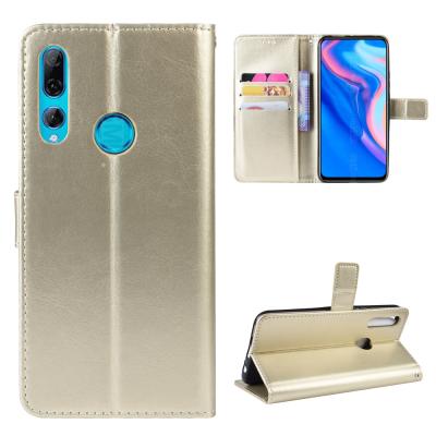 China Luxury Shockproof PU Leather Flip Case Cover For HUAWEI Y9 2019 Main Wallet Crazy Horse Leather for sale