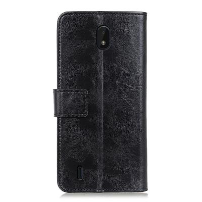 China MORE NOKIA C01 CORE PU Leather Flip Wallet Case For NOKIA C01 Bison Pattern Shockproof With Stand Card Slots for sale