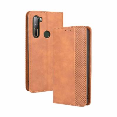 China Retro Flip Wallet Leather Case Cover for HTC U20 5G 100% perfect fit for sale