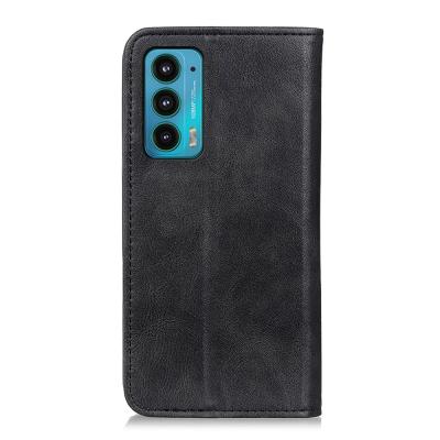 China PU Leather 20 EDGE Flip Wallet Case For Motorola MOTO Shockproof Sheep Stripe With Stand Card Slots for sale