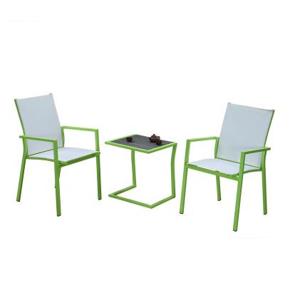 China Modern Minimalist Furniture Set Outdoor Garden Chair And Table For Bar Restaurant for sale