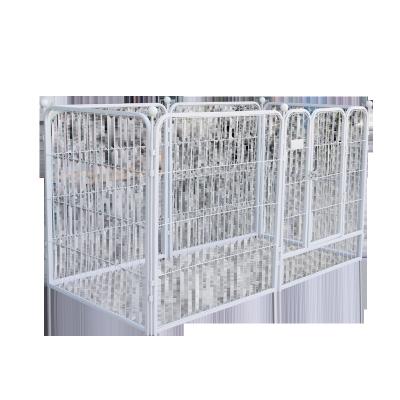 China Good Quality Stocked Wholesale Customized Dog Kennel Fence Systems Backyard Fence For Dogs for sale