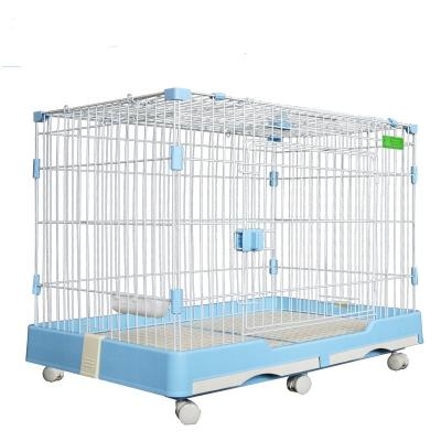 China Small Room Breathable Teddy Dog Cat Crate Rabbit Cage Villa Isolation Barrier Dog Cratecat House for sale