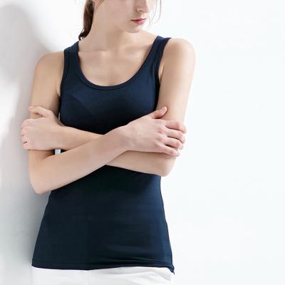 China Het Vestbovenkanten van Sleeveless Vrouwen, van Katoenen Grote de Vochtigheidsversie Vestendames Te koop