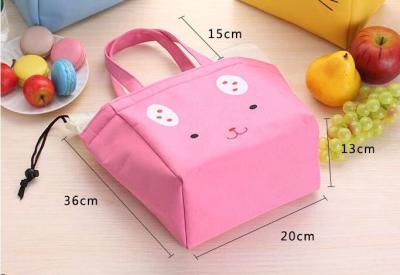 China Thermal Insulated Lunch Bags PEVA Lining Waterproof Environmental Friendly for sale