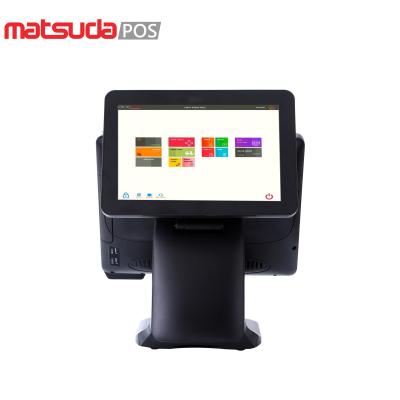 China Hot Selling Wifi Restaurant All In One Pos PC , Dual Screen Pos Terminal for sale