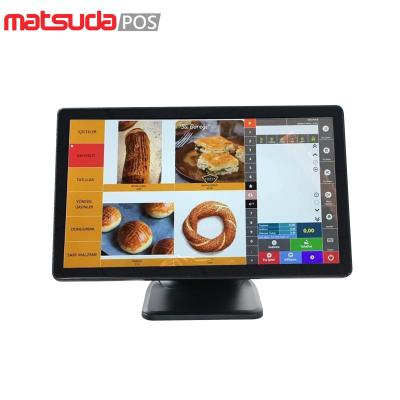 China Wall Mounted 21.5inch Wifi Kitchen All In One Stand / Touch Monitor for sale