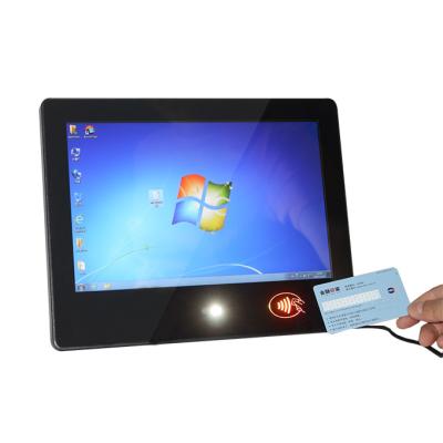 China Aluminum Alloy Wall Mounted 15 Inch NFC Card ID And Price Checking Machine for sale