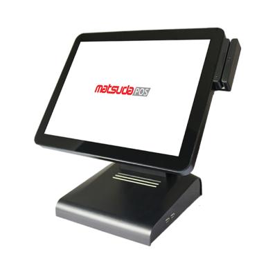 China WIFI/Bluetooth/MSR/Loudspeaker 15 Inch Windows 10 POS Cashier Machine For Sale POS Hardware for sale