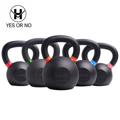 China China Supplier Gym Equipment Machine Workout Accessories Durable Cast Iron Kettlebell for sale