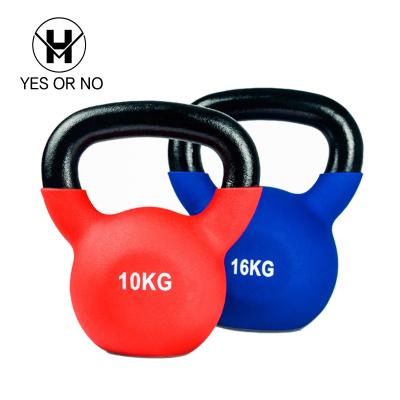 China Factory Wholesale Custom High Quality Fitness Cast Iron Competition Kettlebell Eco - Friendly for sale