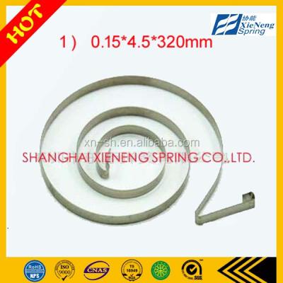 China Different Kind Coil SUS301 Flat Coil Toy Extension Constant Force Spring for sale