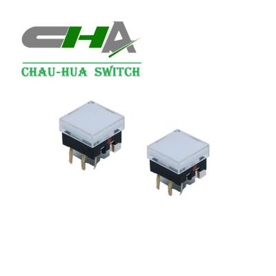 China Electronic control system CHA 12X12 LED illuminated spare tact switch with smd led for sale