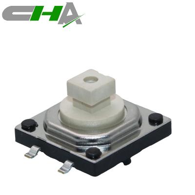 China CHA C1201 12*12 SMT Type High Temperature Resistance Waterproof Dust Proof Tact Switch C1201 for sale