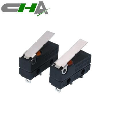 China Electronic Equipment CHA 0.5A 5VDC/10(3)A 250VAC IP67 Waterproof Micro Switch for sale