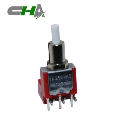 China ON-OFF-ON CHA Durock Stabilizer 4 Speed ​​Toggle Switch Button High Temperature Resistance for sale