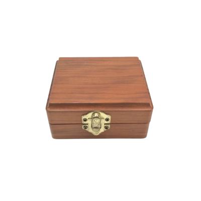 China Recyclable wholesale small wooden boxes, lightweight wooden box, small unfinished tea bag box for sale