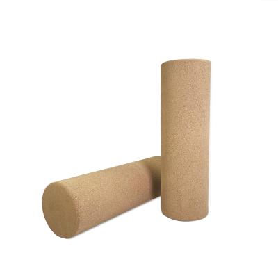 China Cork Yoga Set Wholesale Custom High Quality Natural Exercise Cork Yoga Rollers Therapy Fitness for sale