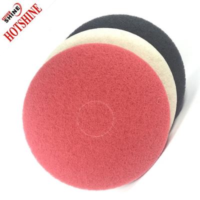 China China Manufacturer Customized Floor Fan Shape Colored Polishing Pad For Floor for sale