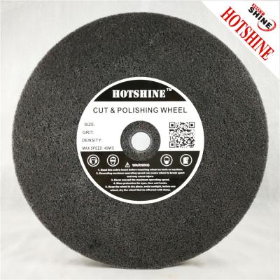 China Abrasive Nylon Sponge Hotshine CP82718 Surface Grinding Fiber Grinding Wheel for sale