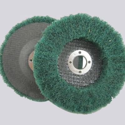 China Hotshine Brand Nylon Fiber Sanding Disc Without Sand Cloth For Stainless Steel Surface Preparation for sale