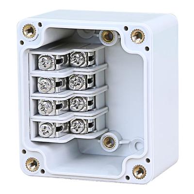 China Hot SALE 4bit ABS 64*58*46mm ABS Plastic Outdoor Electronic Enclosure Waterproof Junction Box for sale