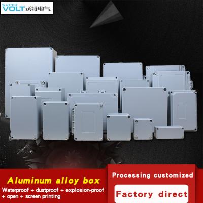 China 80*75*60mm Aluminum Junction Box Ip66 Aluminum Die Casting Aluminum Box for sale