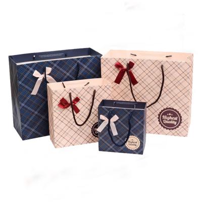 China New Materials Design Recycled Luxury Customized Fancy Gift Jewelry Package Washable Paper Bag for sale