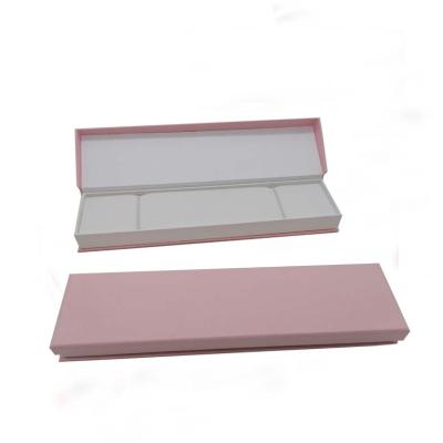 China High Quality Recycled Materials Wholesale Logo Jewelry Pink Customized Paper Box For Bracelet for sale