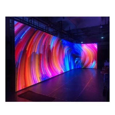 China Advertising 2020 New Technology Innovation P2.5 P3 P4 Indoor Flexible Curved LED Screen Curtain Display Magnetic Led Module for sale