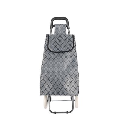 China Durable Folding Trolley Bag Trolley Two Wheels Shopping Shopping Trolley for sale