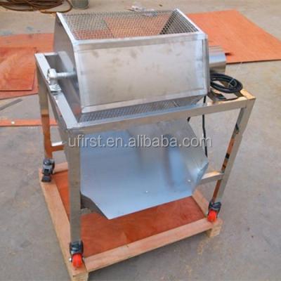 China stainless steel quail eggshell crusher machine for sale