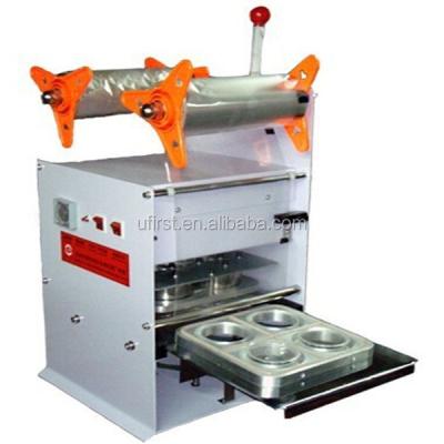 China Beverage Best Selling Four Cup Sealing Machine for sale